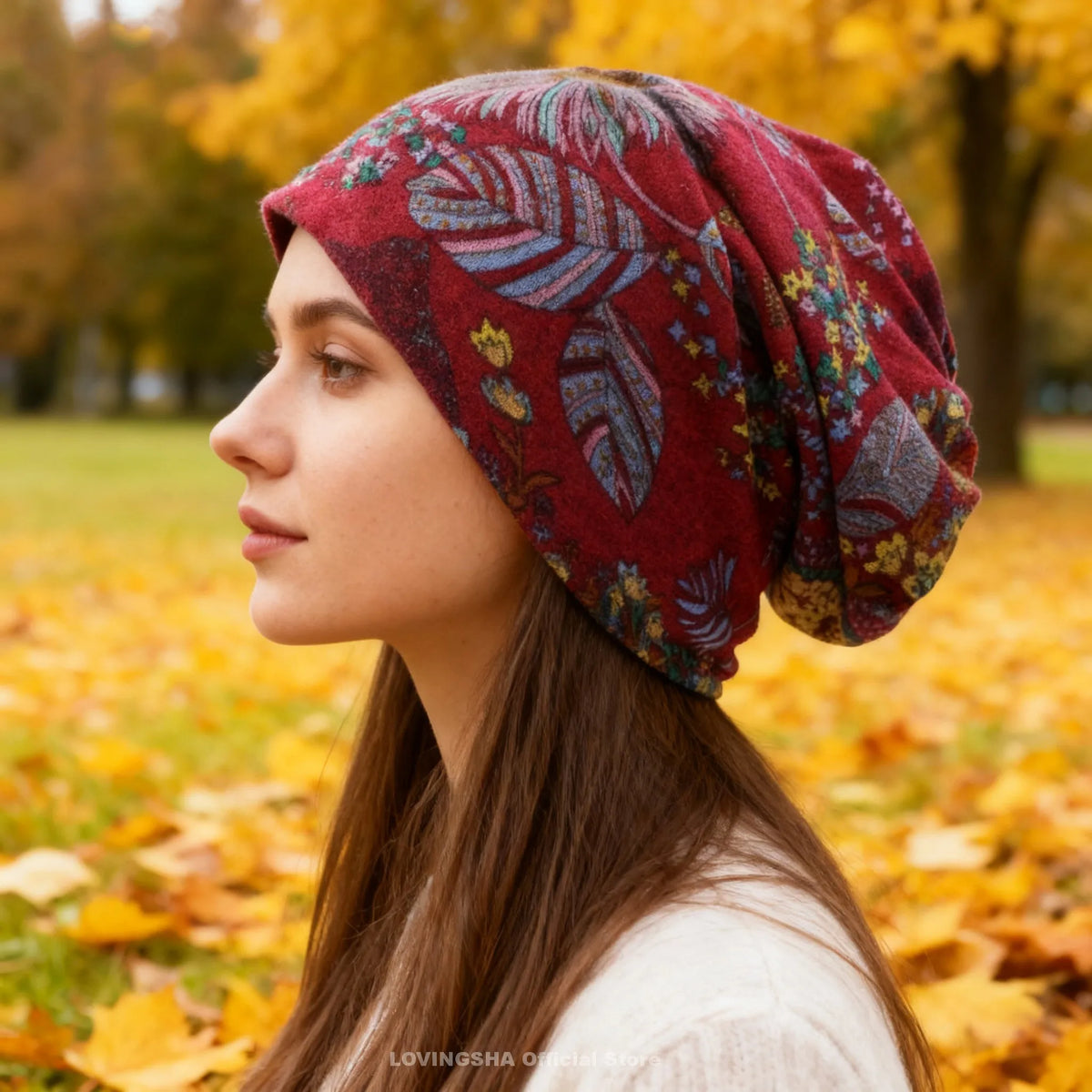 Skullies Beanies Striped Design