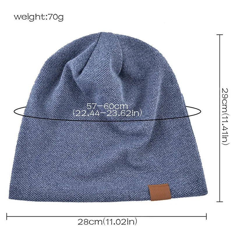 Skullies Caps for Slouchy Baggy Bonnet