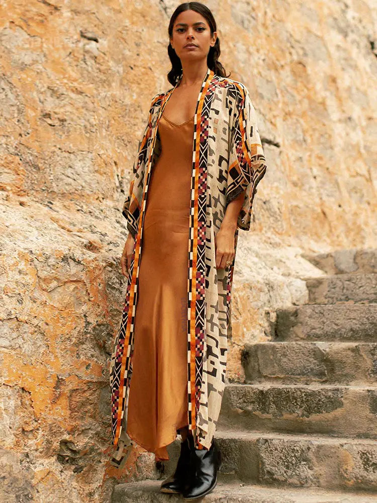 Bohemian Kimono Tunic Beach