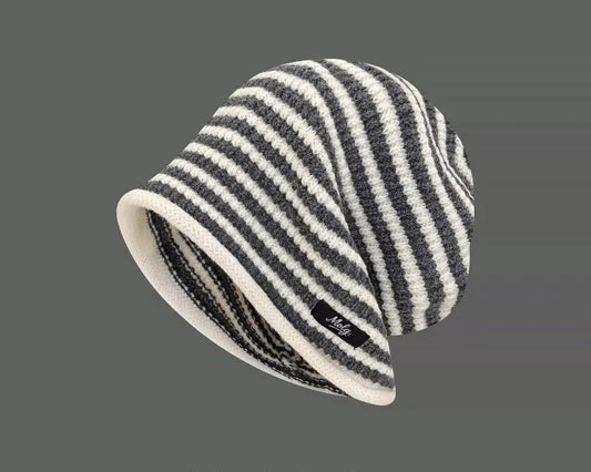 Retro Color Striped Beanies Dreadlocks