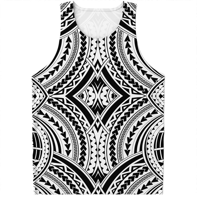 Polynesian Tribal Mens Tank Top