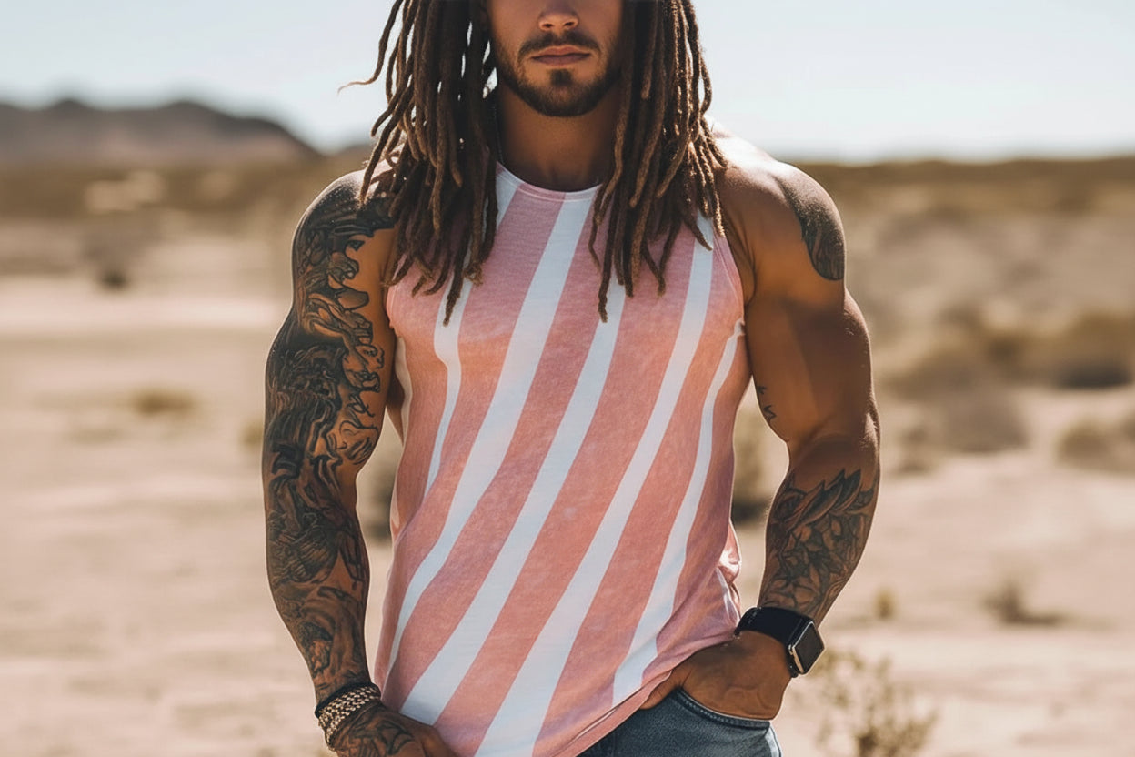 Retro Tank Tops For Men - DreadLocos Shop