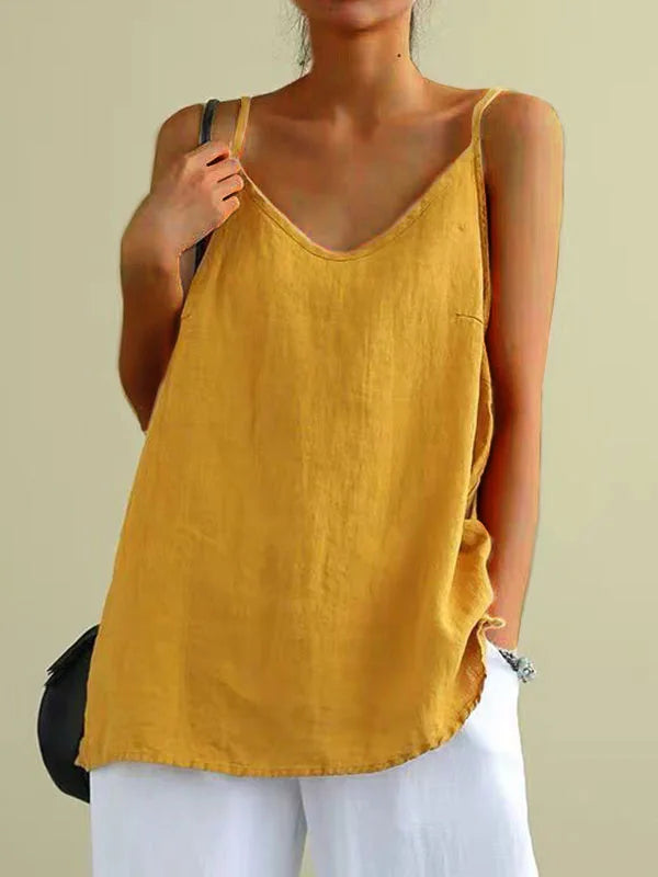 Cotton Linen Camisole