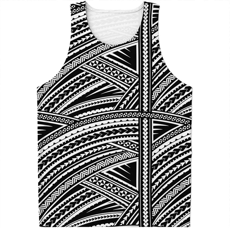 Polynesian Tribal Mens Tank Top